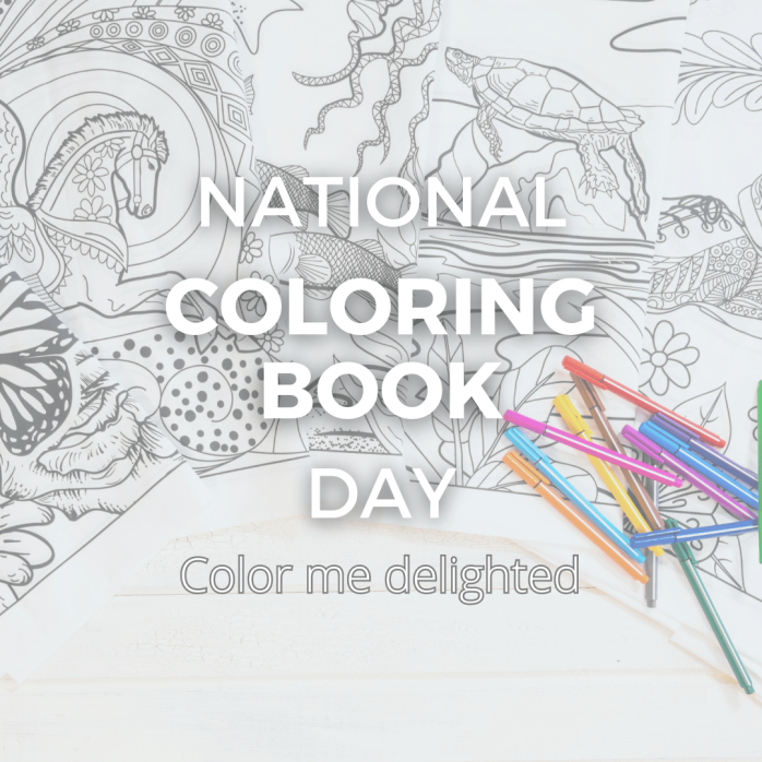 National Coloring Book Day